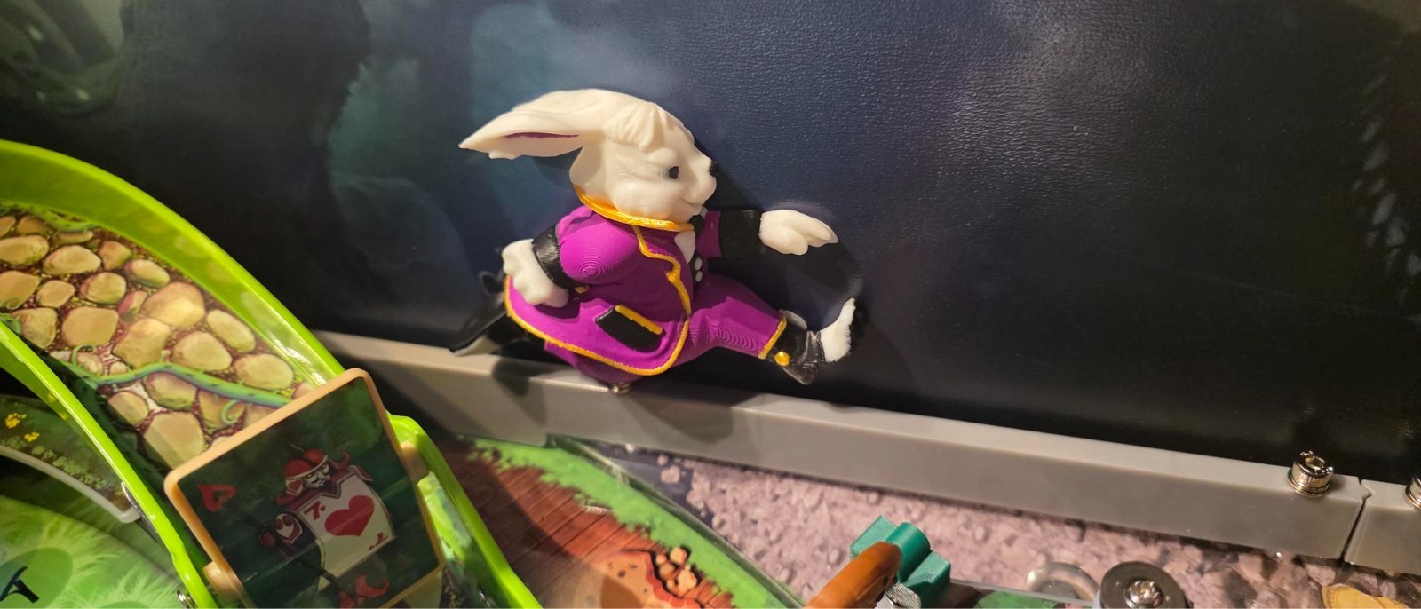 White Rabbit - Alice Goes To Wonderland Pinball Cabinet Playfield Figure