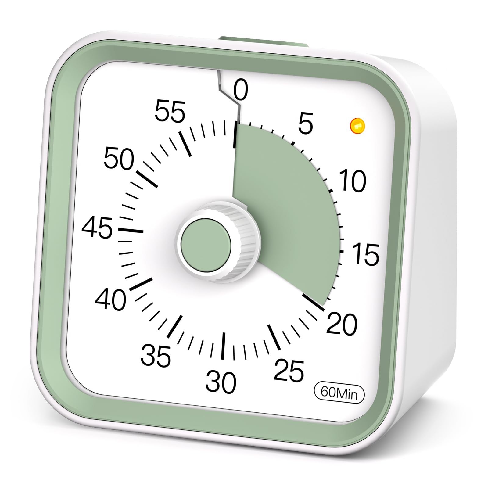 Temporizador visual para niños con función de pausa, temporizador de 60 minutos