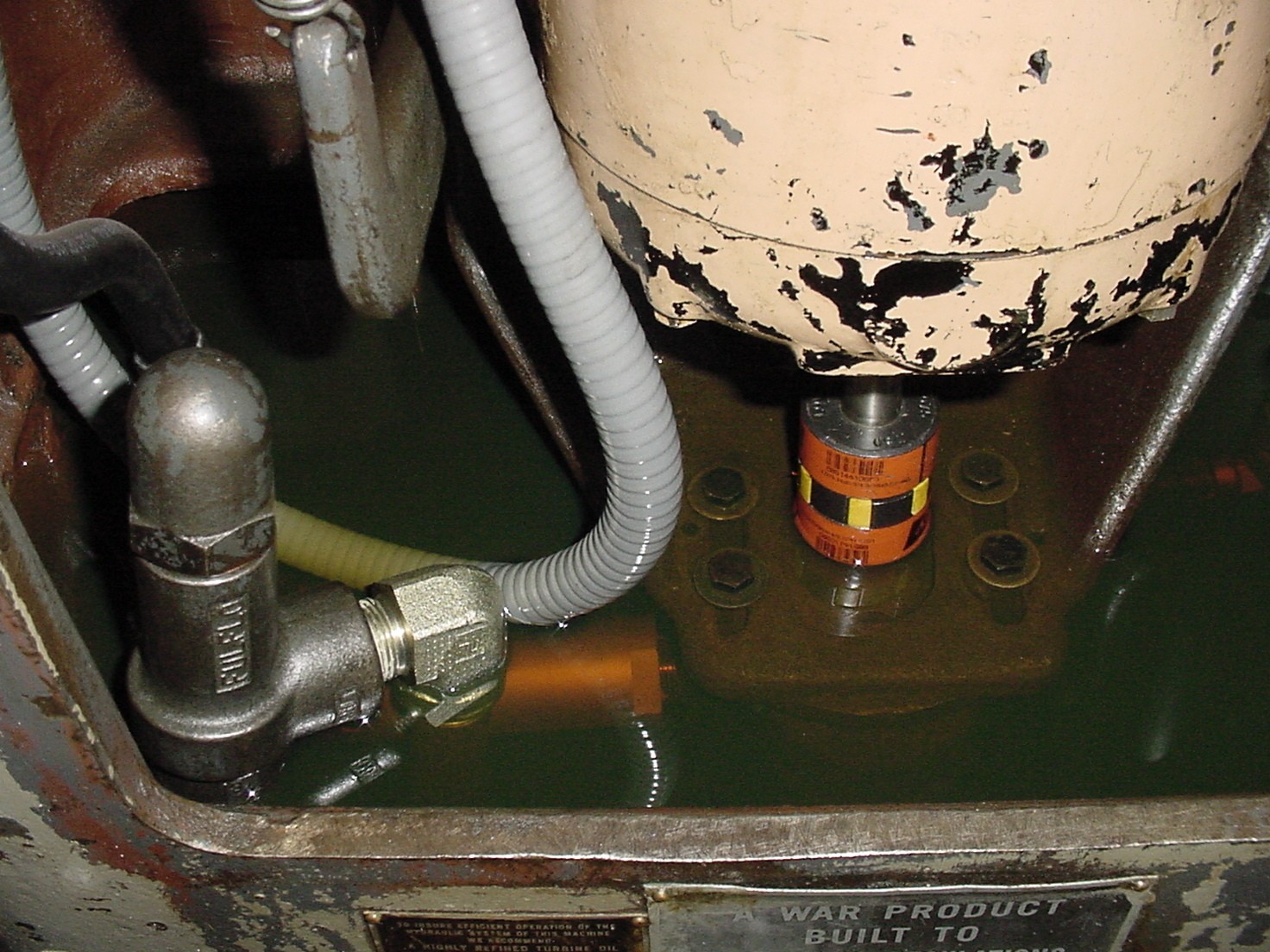 6" X 18" Norton Surface Grinder Hydraulic Relief Valve