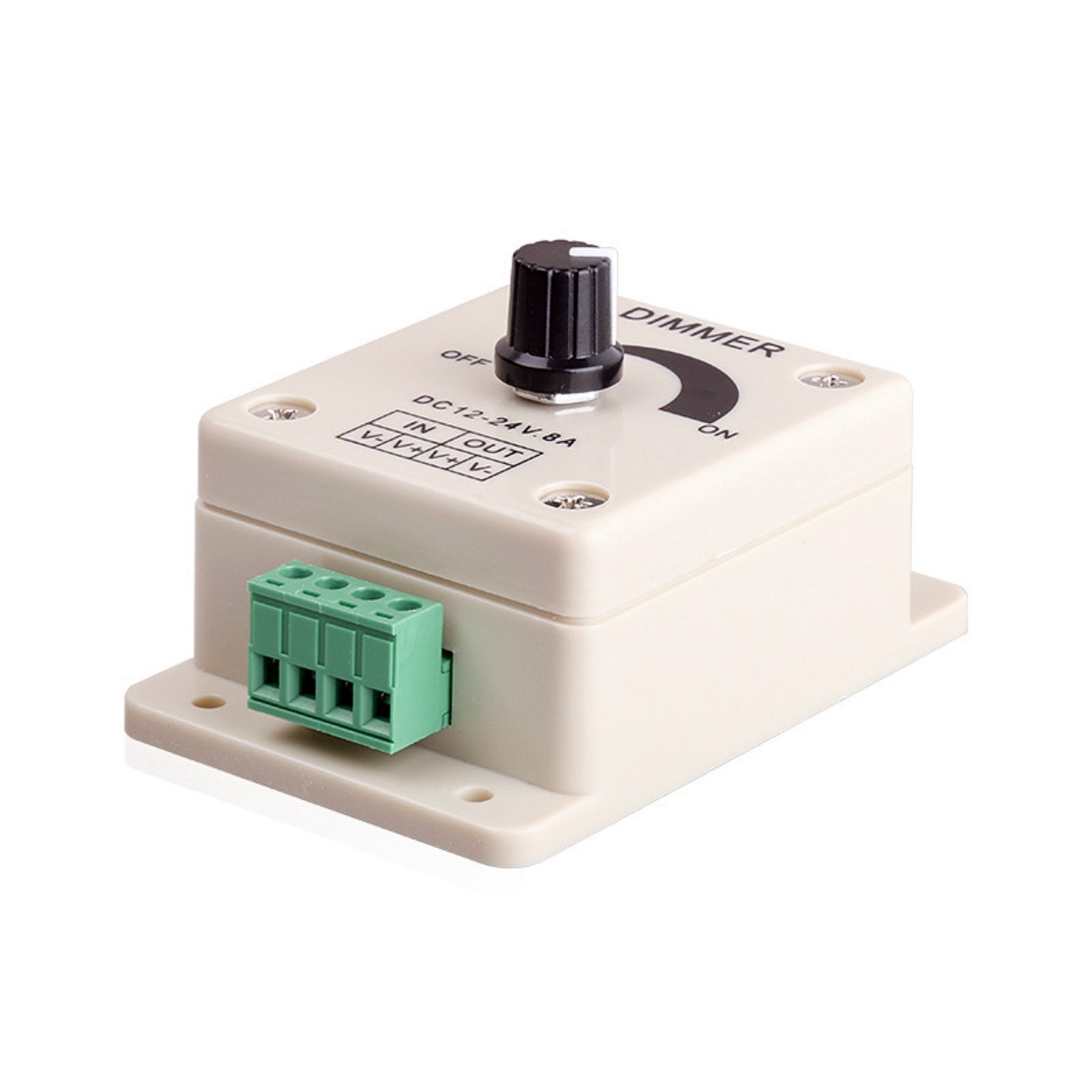 DC12-24V 8A Dimmer Brightness Adjustable Controller For Strip Lighting Dimmers
