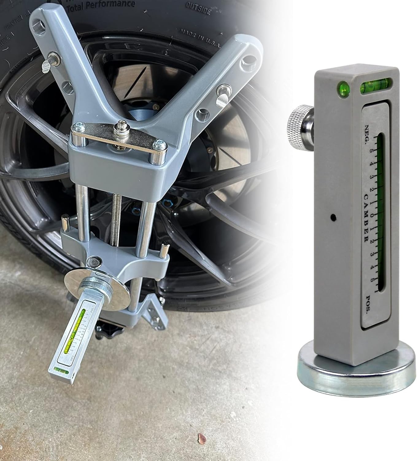 Magnetic Wheel Alignment Gauge Camber Caster Tool