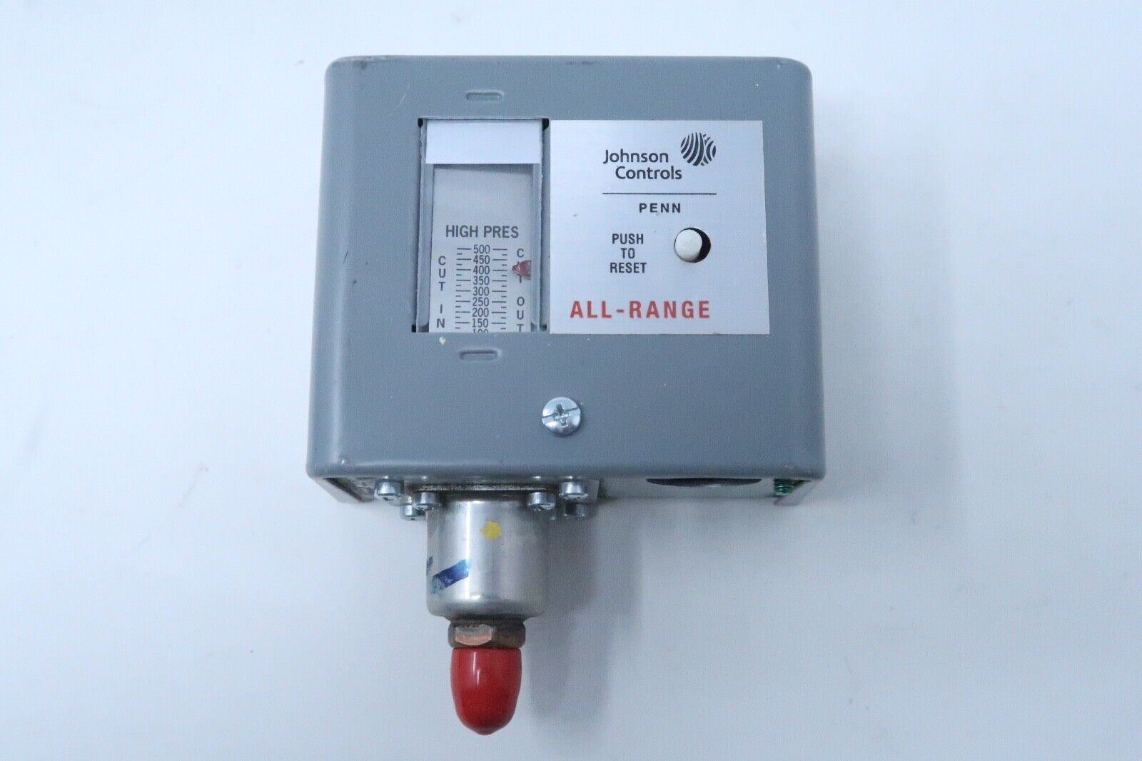 NEW JOHNSON CONTROLS #P70KA-30 PRESSURE CONTROL SWITCH, 500 PSIG