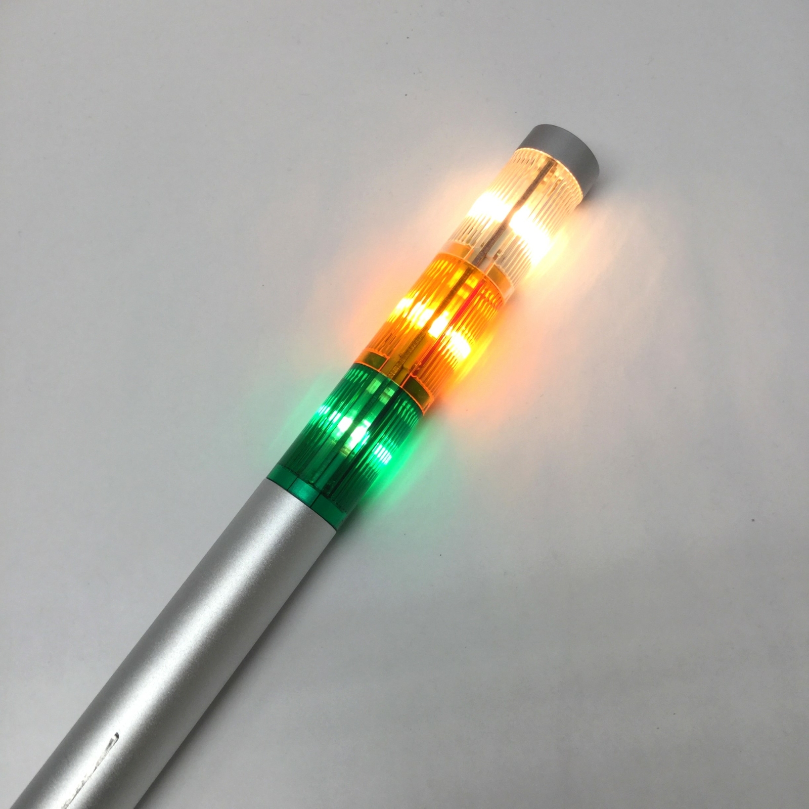Patlite MT Super Slim Stack Light Signal Tower 24VAC/DC White, Amber, Green