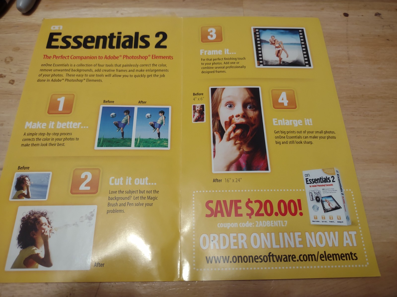 onOne Essentials 2.0 CD for Adobe Photoshop Elements