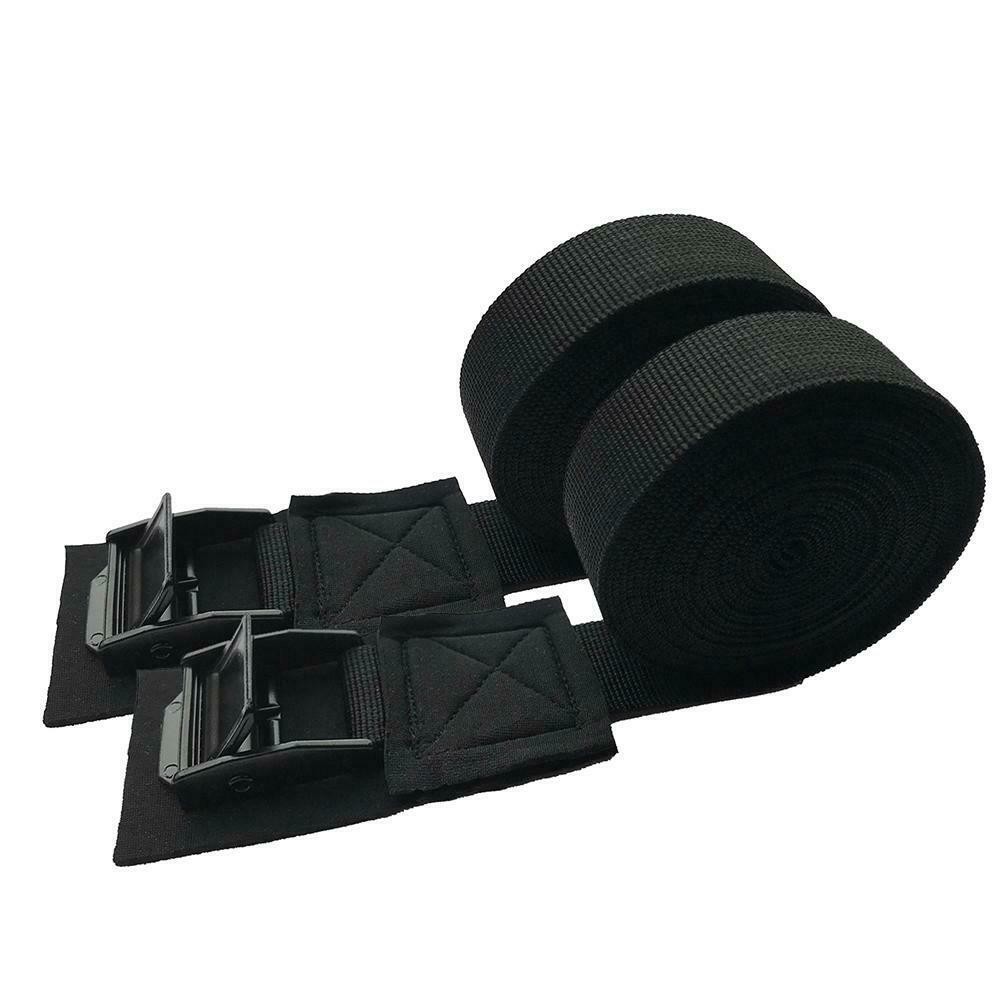 Surfboard Straps Bicycle 1 Pair Car Roof Rack Buckle Lashing 300cm X 2.5cm