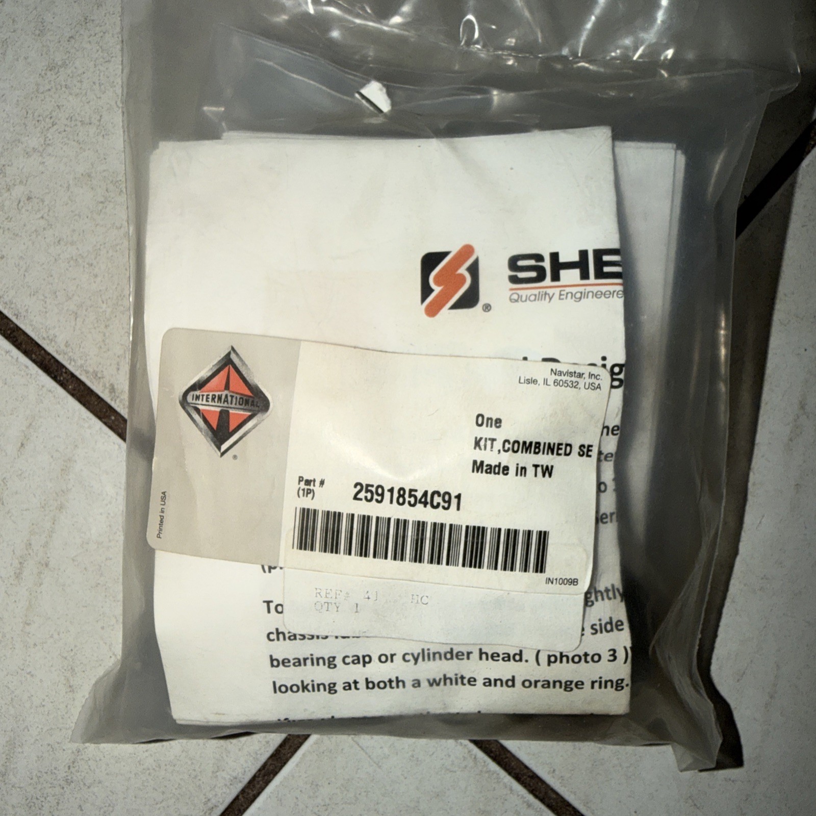 Heavy Duty Gear Seal Kit for SHEPPARD HD94 5545561 2591854C91