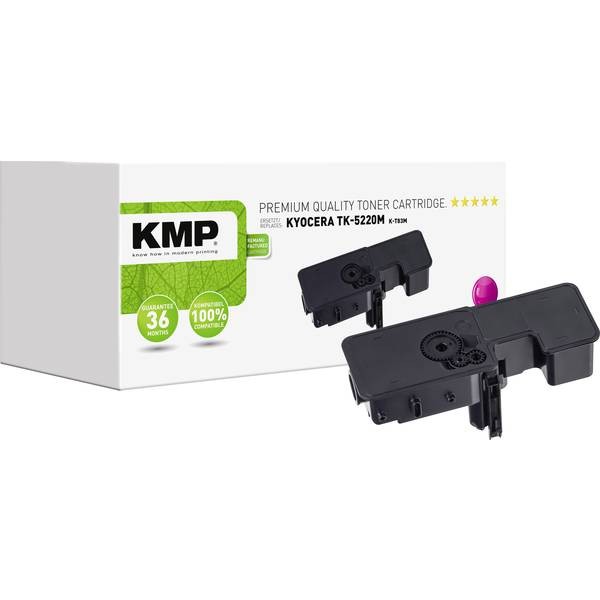 KMP 2911,0006 Toner Replaces Kyocera TK-5220M Compatible Magenta 1200 Page