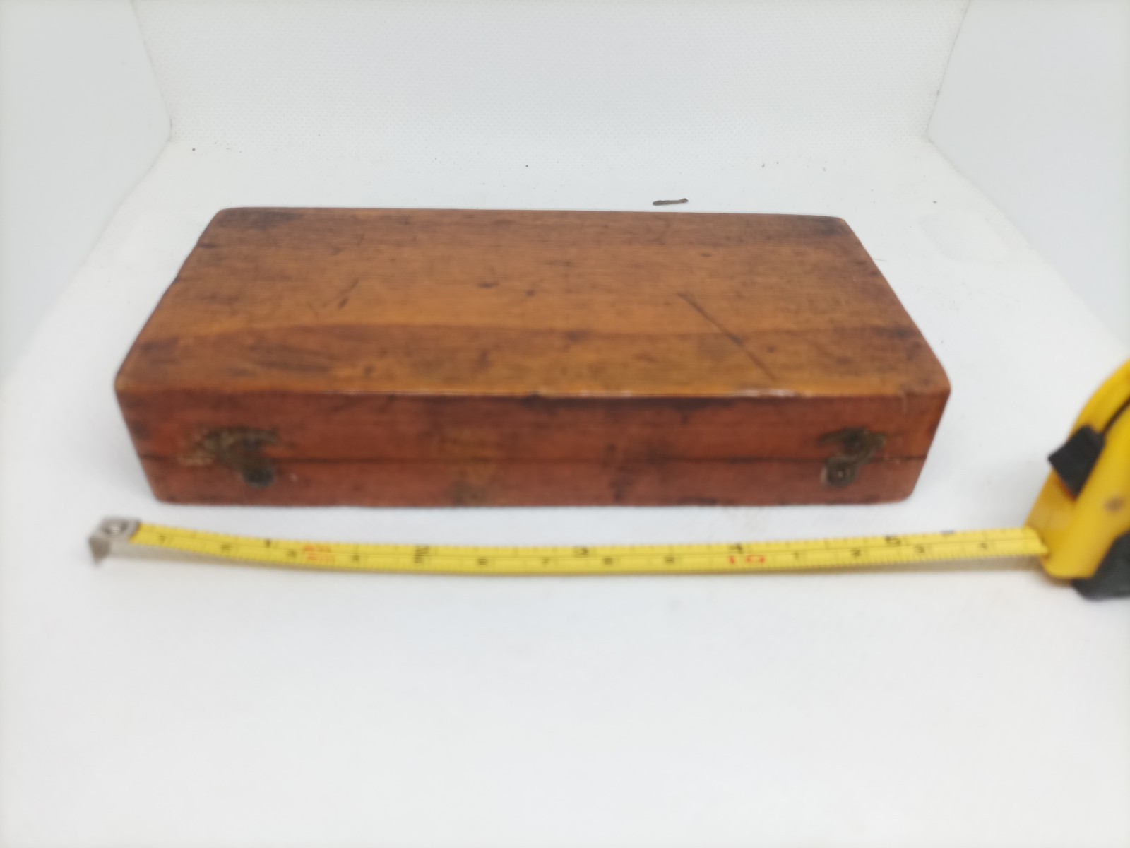 Vintage Wooden Boxed Drawing Instruments Draughtsman's Compass ?