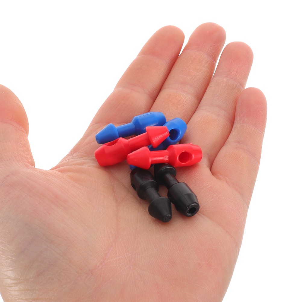 6Pcs Durable Plastic Spearfishing Band Inserts for Dive Gear Assorted Colors