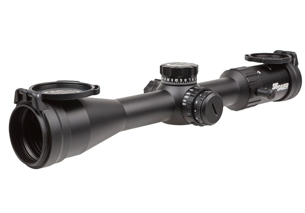 Sig Sauer WHISKEY4 4-16x44mm Riflescope FFP MOA Milling 2.0 Reticle - SOW44001