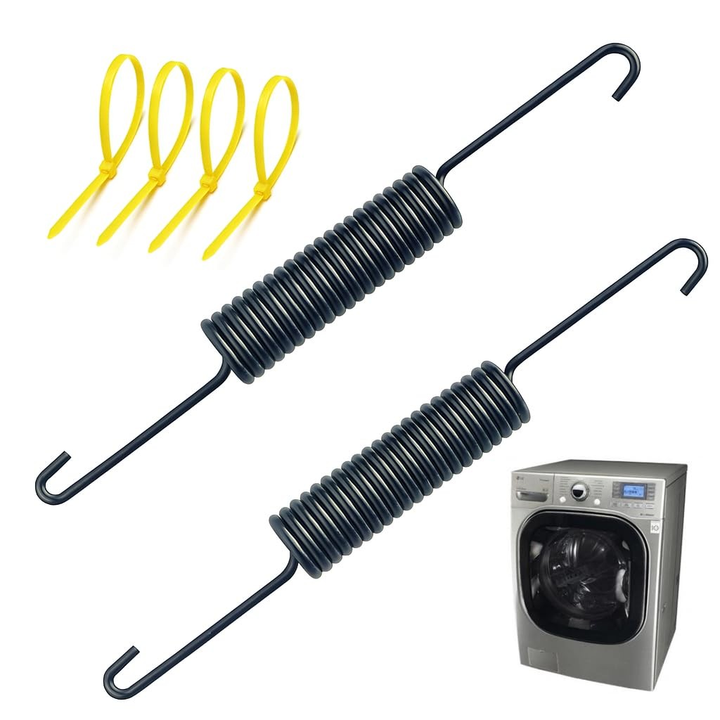 4970FR2084Z Washer Suspension Spring Replacement for LG & Kenmore Black