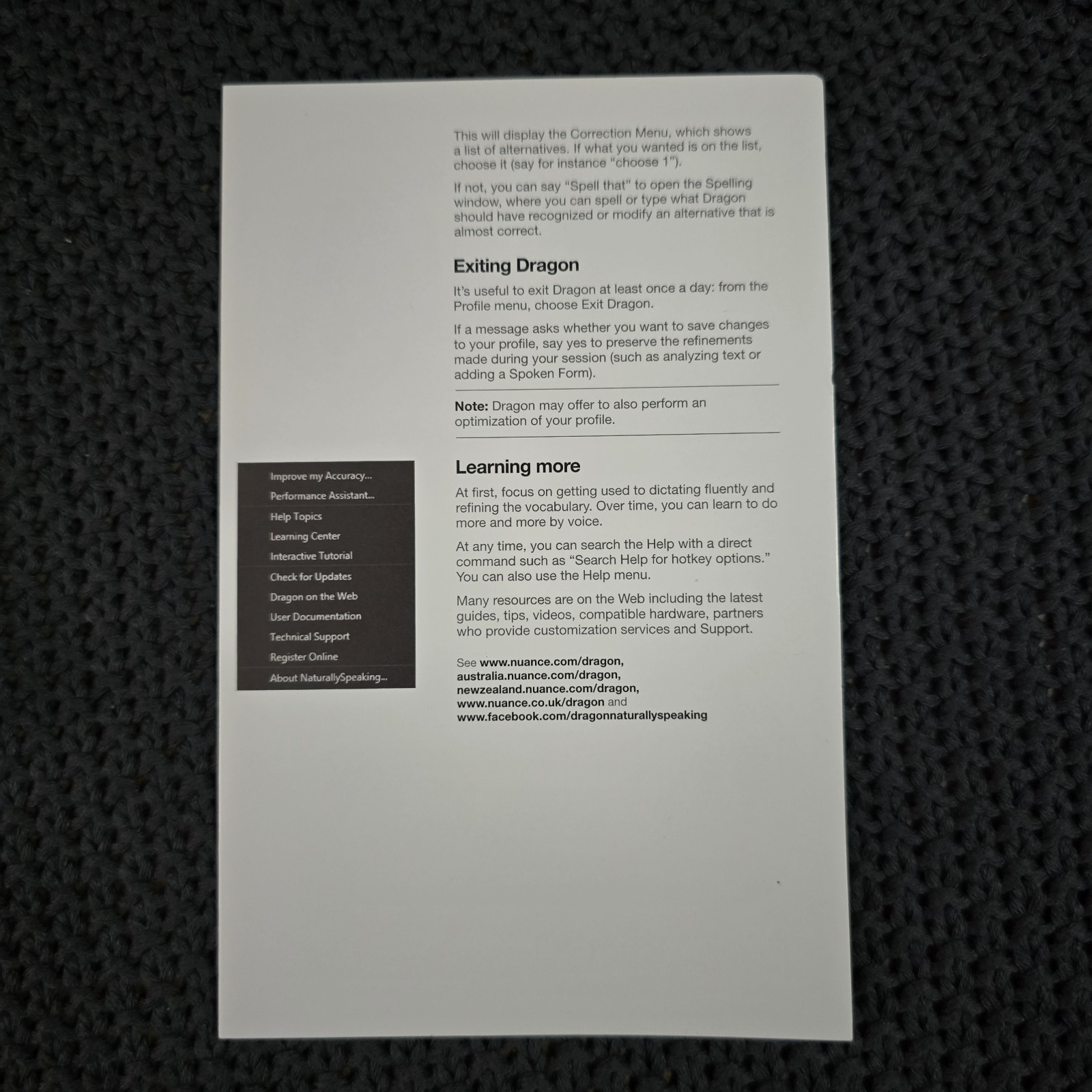 Nuance Dragon NaturallySpeaking Premium 13 Voice Recognition Software w/ Headset