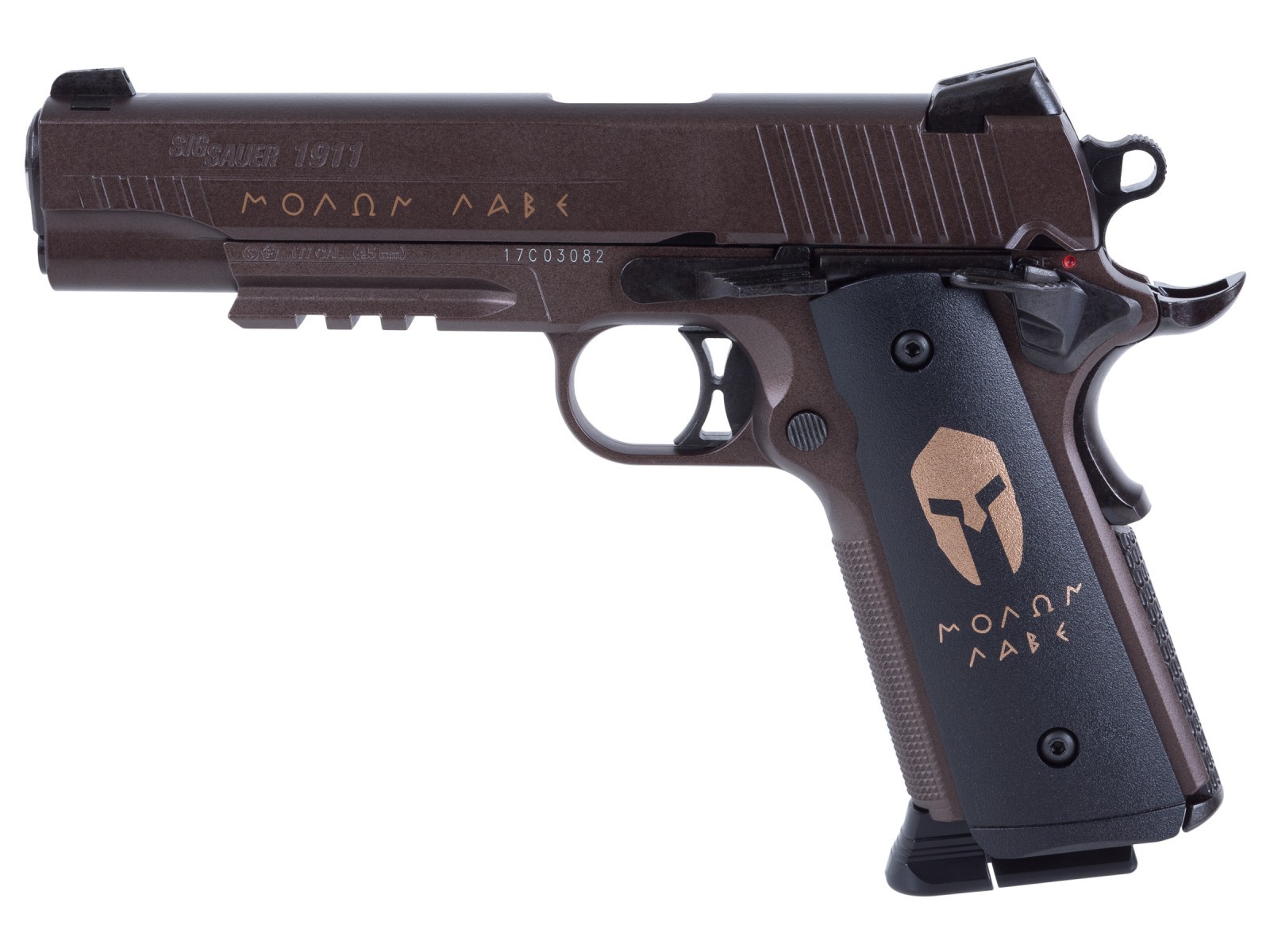 SIG Sauer 1911 Spartan Semi-Auto Blowback CO2 .177 Cal Air Pistol 410 FPS