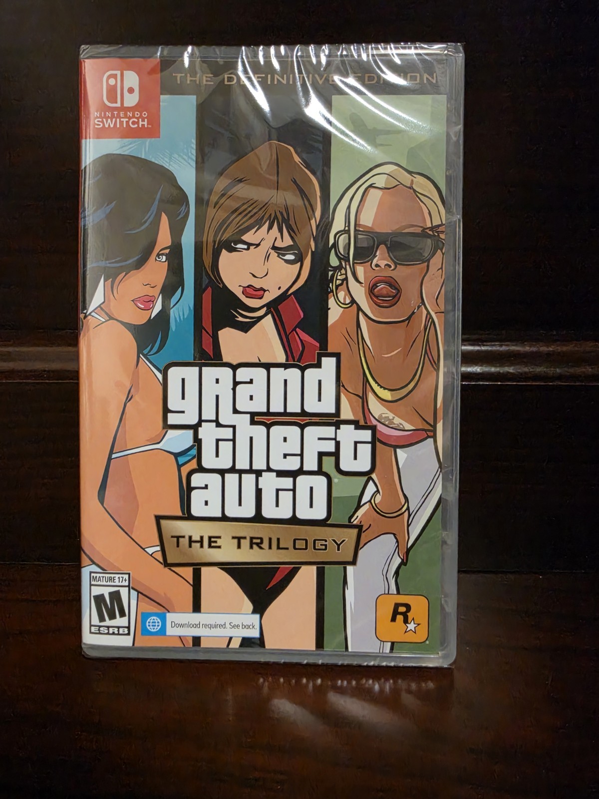 Grand Theft Auto: The Trilogy Nintendo Switch NO GAME (CASE ONLY)