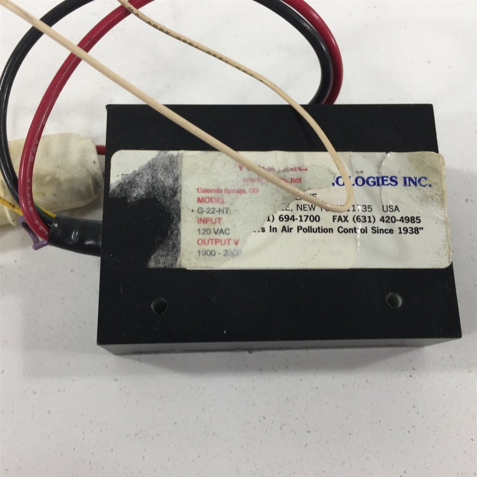 REO Precision Optical Solutions Precision Laser Power Supply 30651
