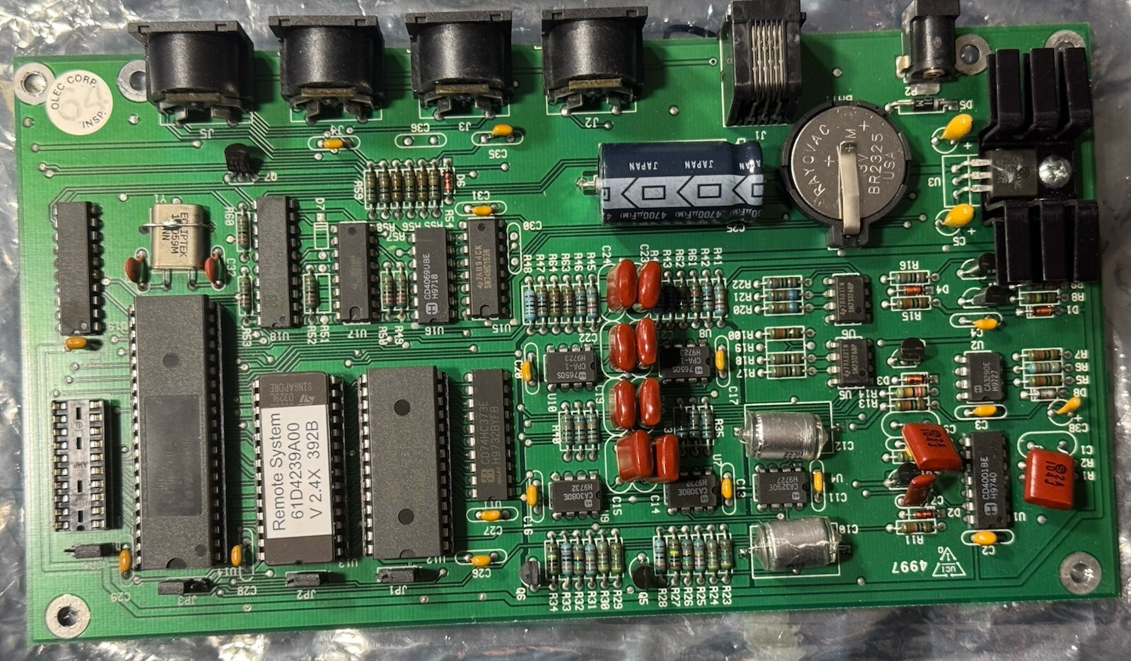 Olec Corp. Main PC Board 64M144E-T
