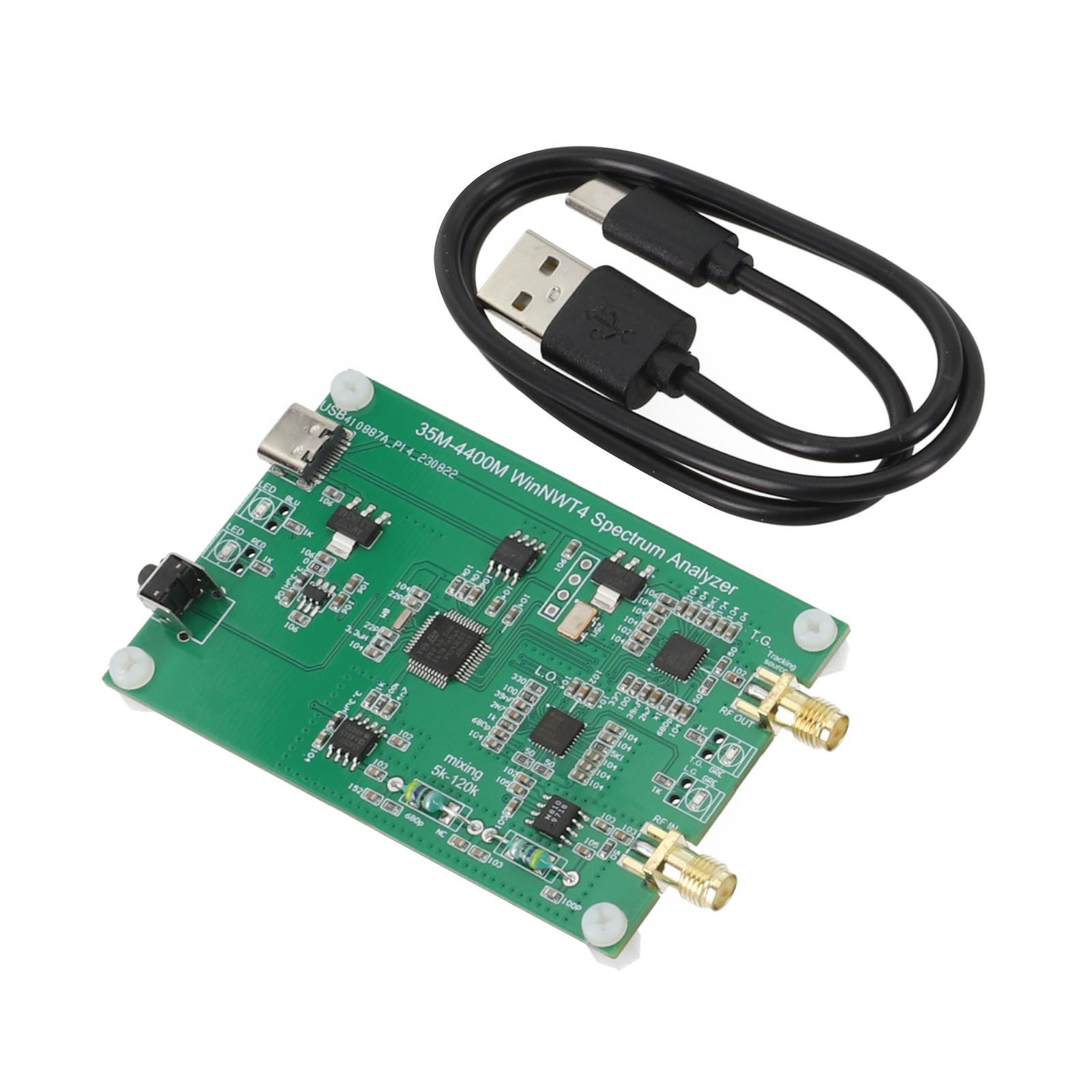 Compact and Efficient LTDZ35M4400M USB Spectrum Analyzer with Tracking Source