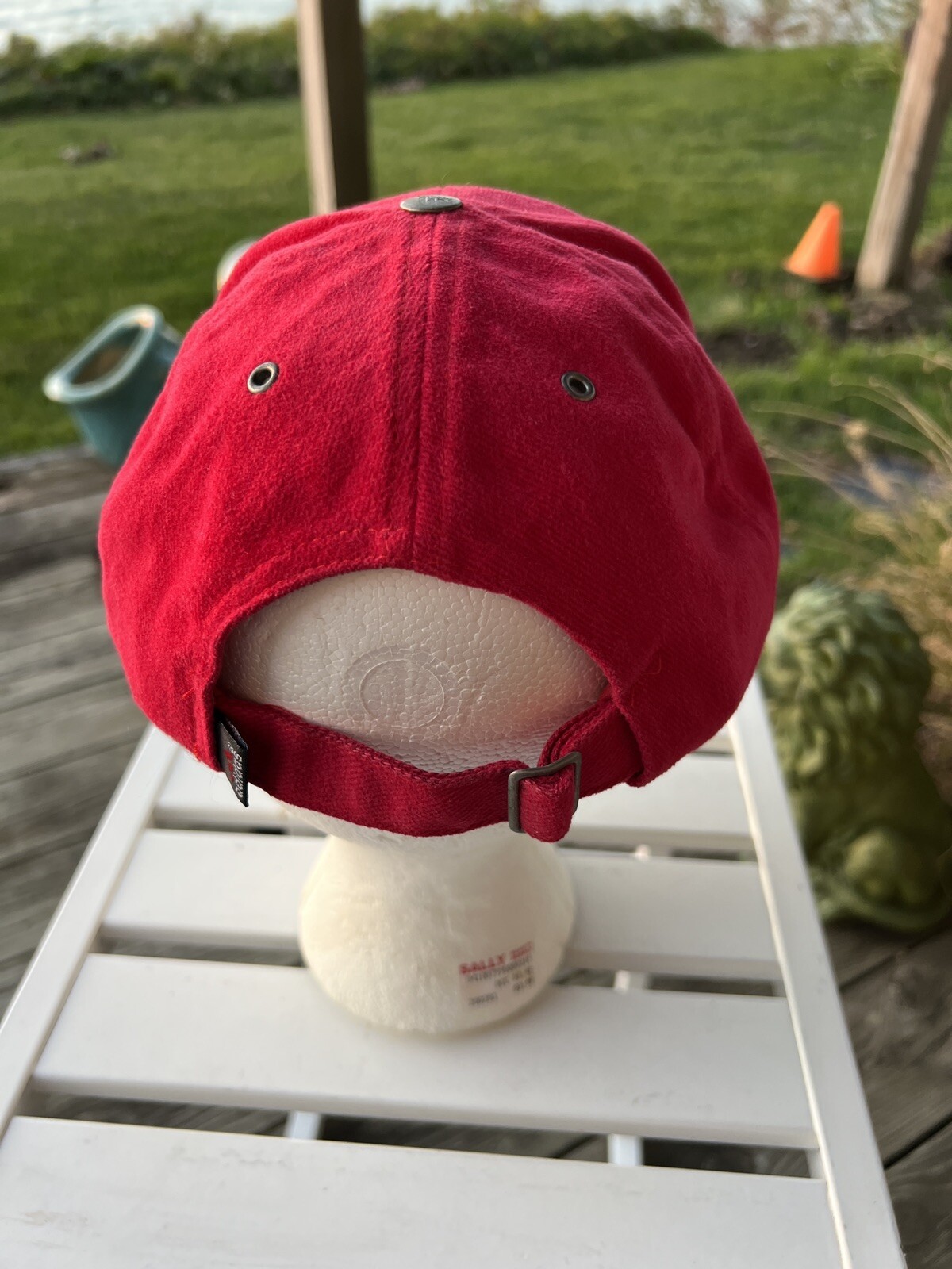 Adidas Nebraska Cornhuskers Red Hat Cap with Strap Buckle
