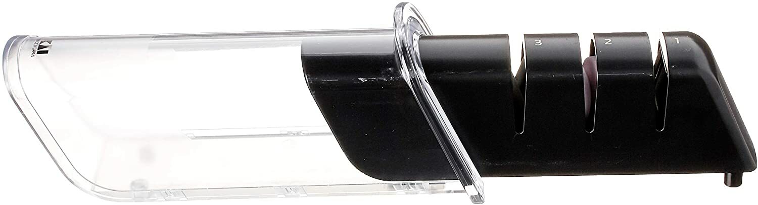 Shun Kai Diamond & Ceramic 3 Stage Pull-Through Knife Sharpener  AP0138