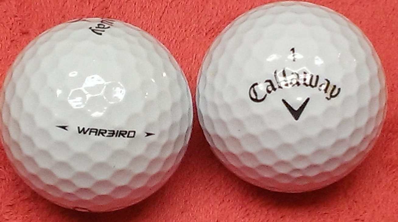 100 Assorted Callaway Warbirds   grade  AAAAA Used  with free shipping