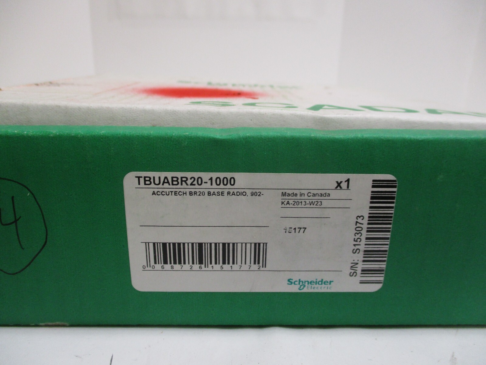 SCHNEIDER ELECTRIC CONTROL MICROSYSTEMS, TBUABR20-1000