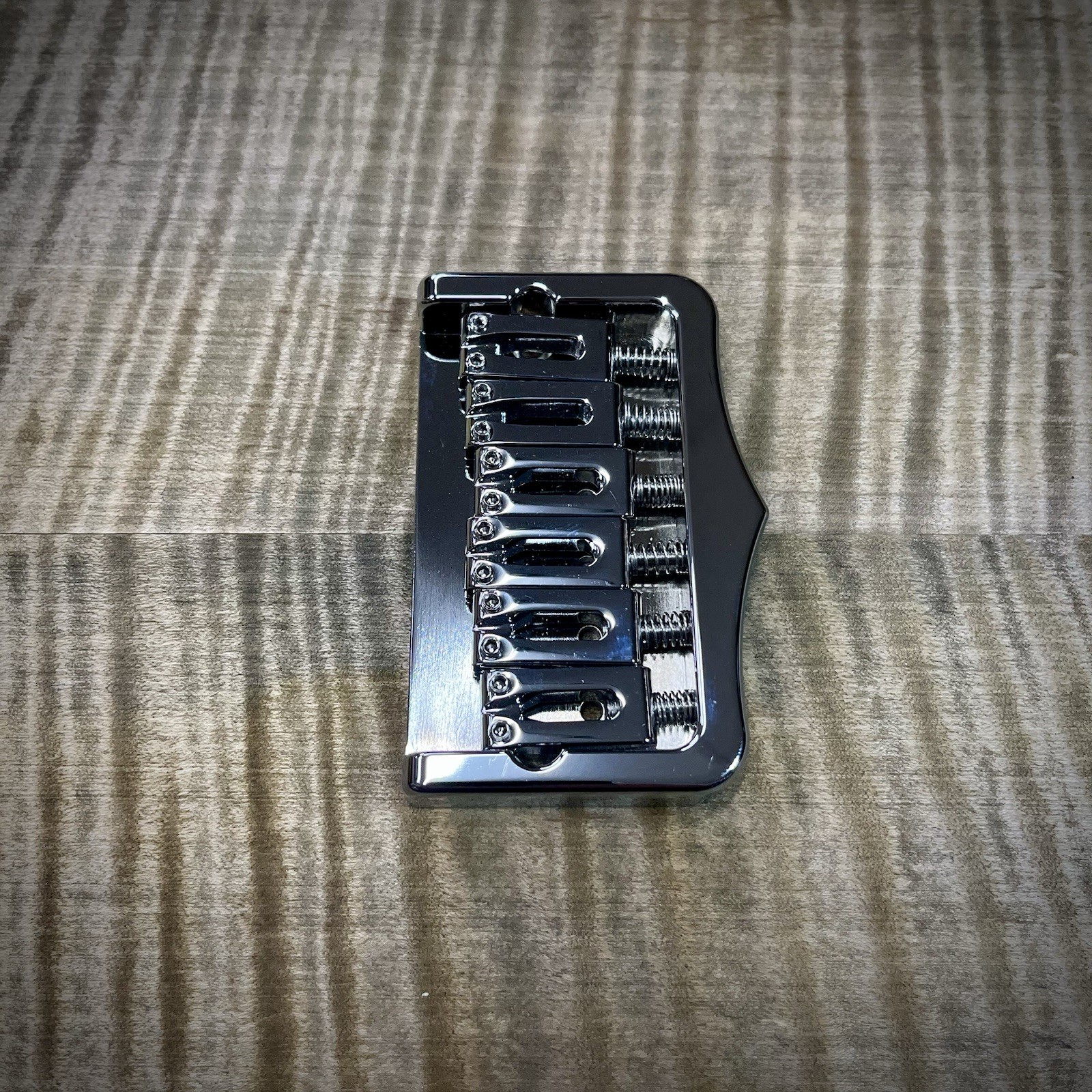 Chroma Guitars 6 Saddle TL Tele Half-Bridge - Chrome (BLEM)