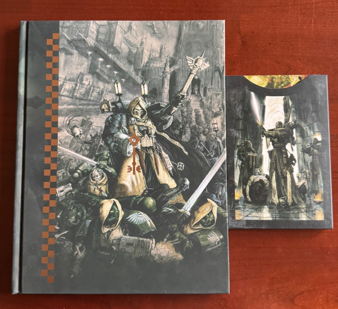 Warhammer 40k Dark Angels Limited Edition Codex 10th Edition & Datasheet Cards