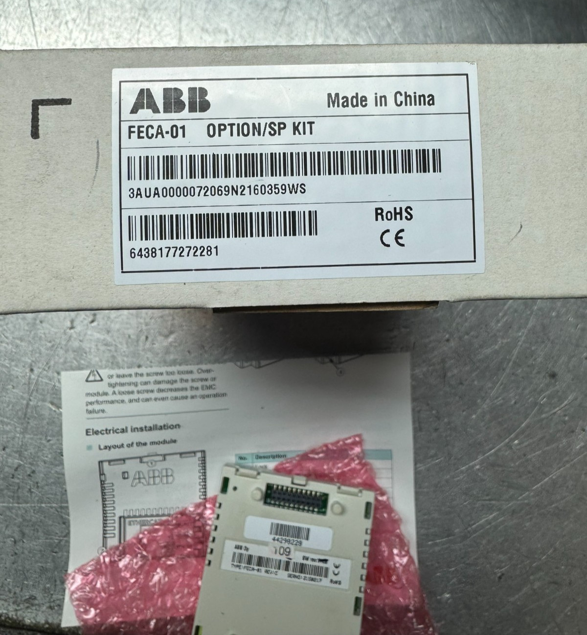 ABB - FECA-01 - FECA01 Ethernet Adapter - Refurbished