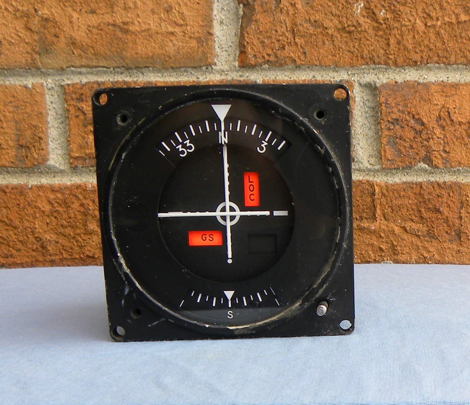 Collins Course Selector Indicator, Type 331H-3G, P/N 522-3306-00, USA ( READ )