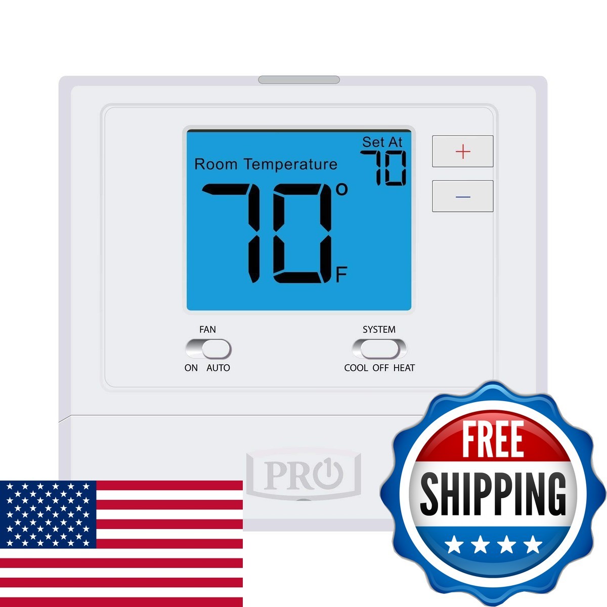 Pro1 Iaq Pro1 T701 24 V 4 Inch Display 90 Non-Condensing Humidity Blue