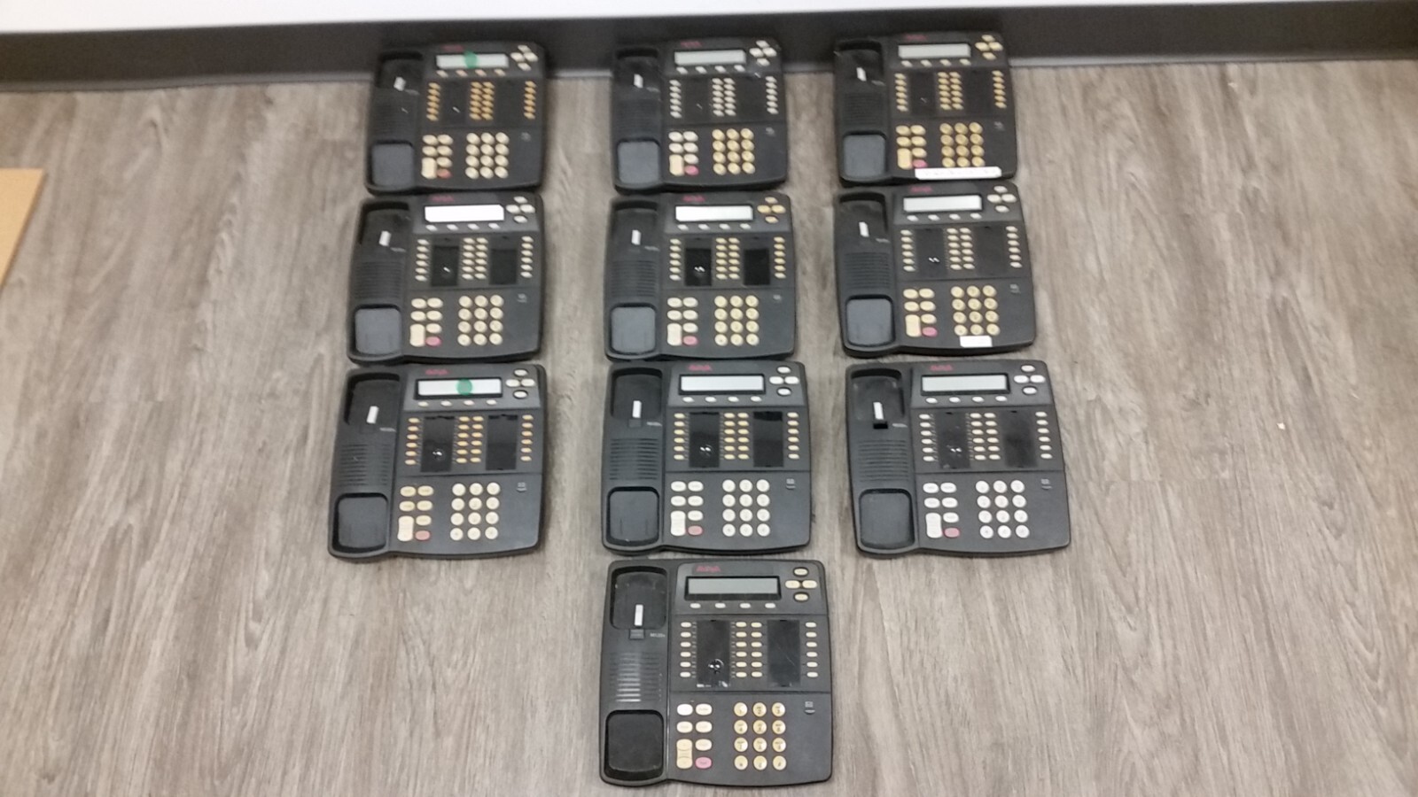 *PARTS/REPAIR* Lot of TEN (10) Avaya 4412D+ office display phone