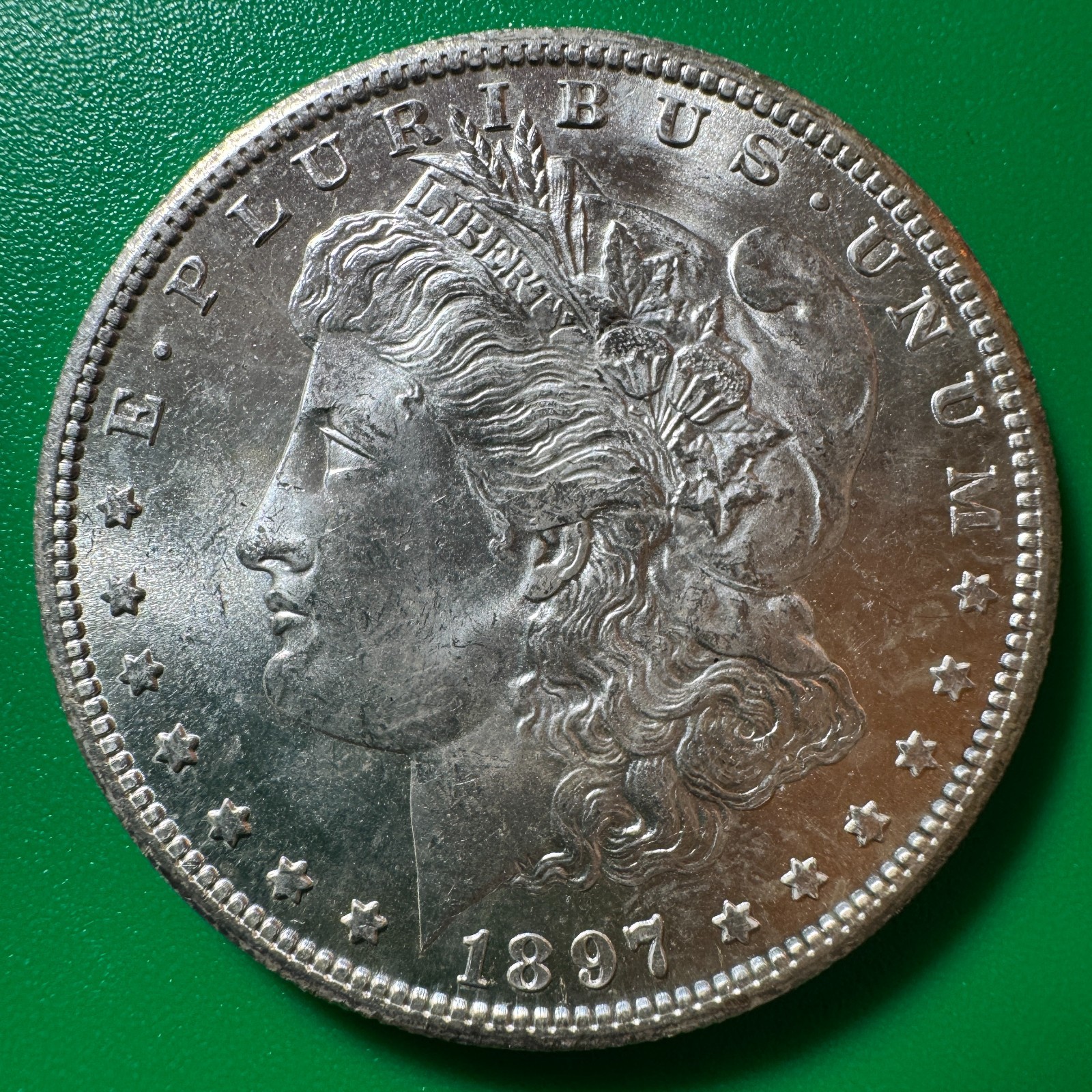 1897-S Morgan Silver Dollar 14612