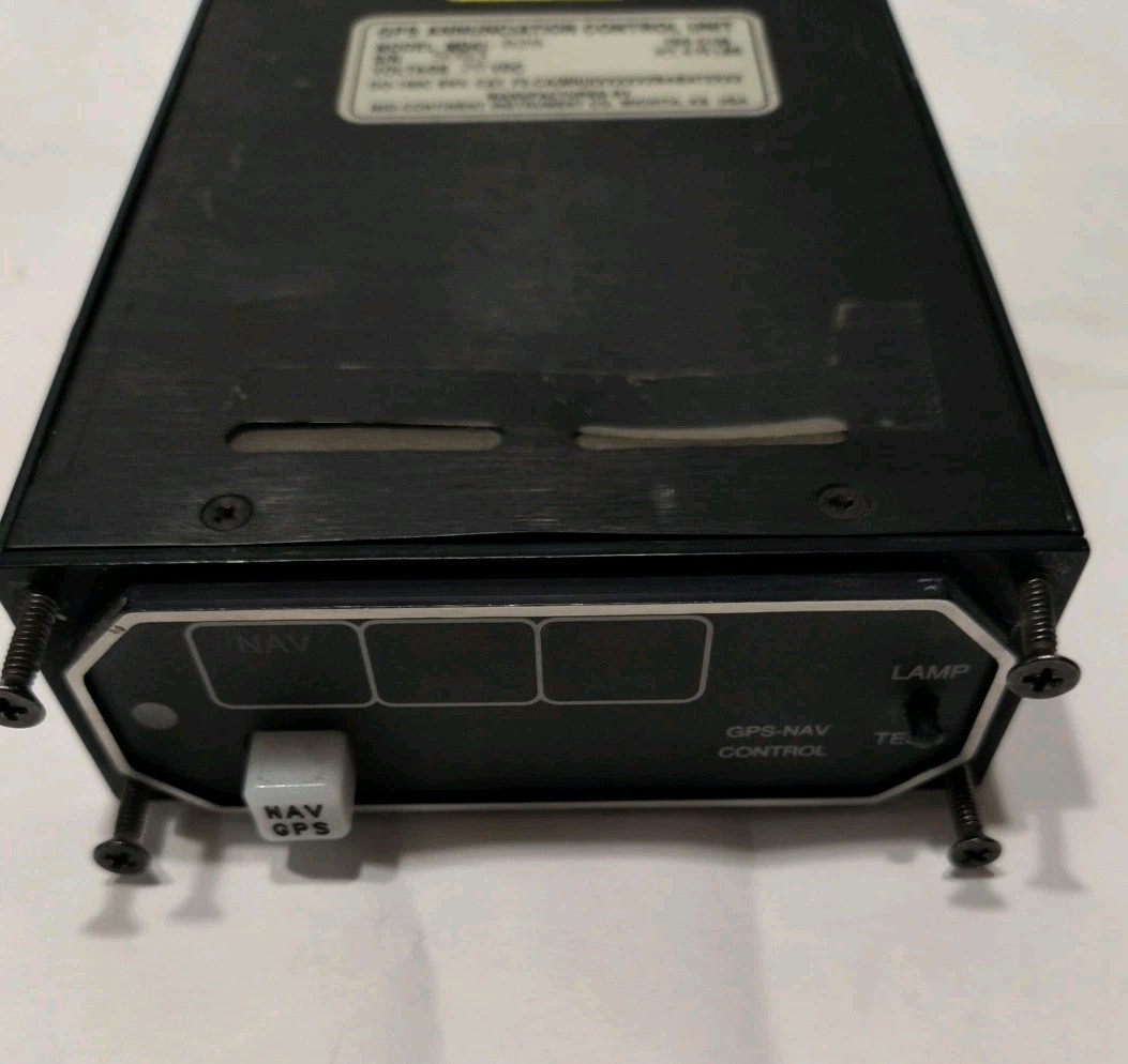 Mid-continent MD41-828 GPS Annunciation  Control Unit Model MD41-828 Used