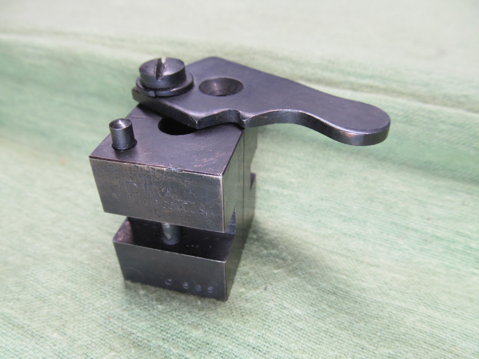 Vtg. Ideal Mould Blocks - Single Cavity .38 Spl/.357 Round Nose - pn 358311