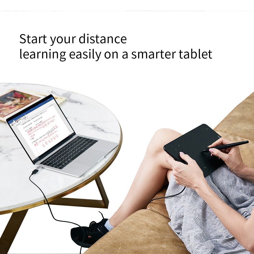 XPPen Deco Mini7 Graphics Drawing Tablet 8192 Pressure ChromeOS Refurbished