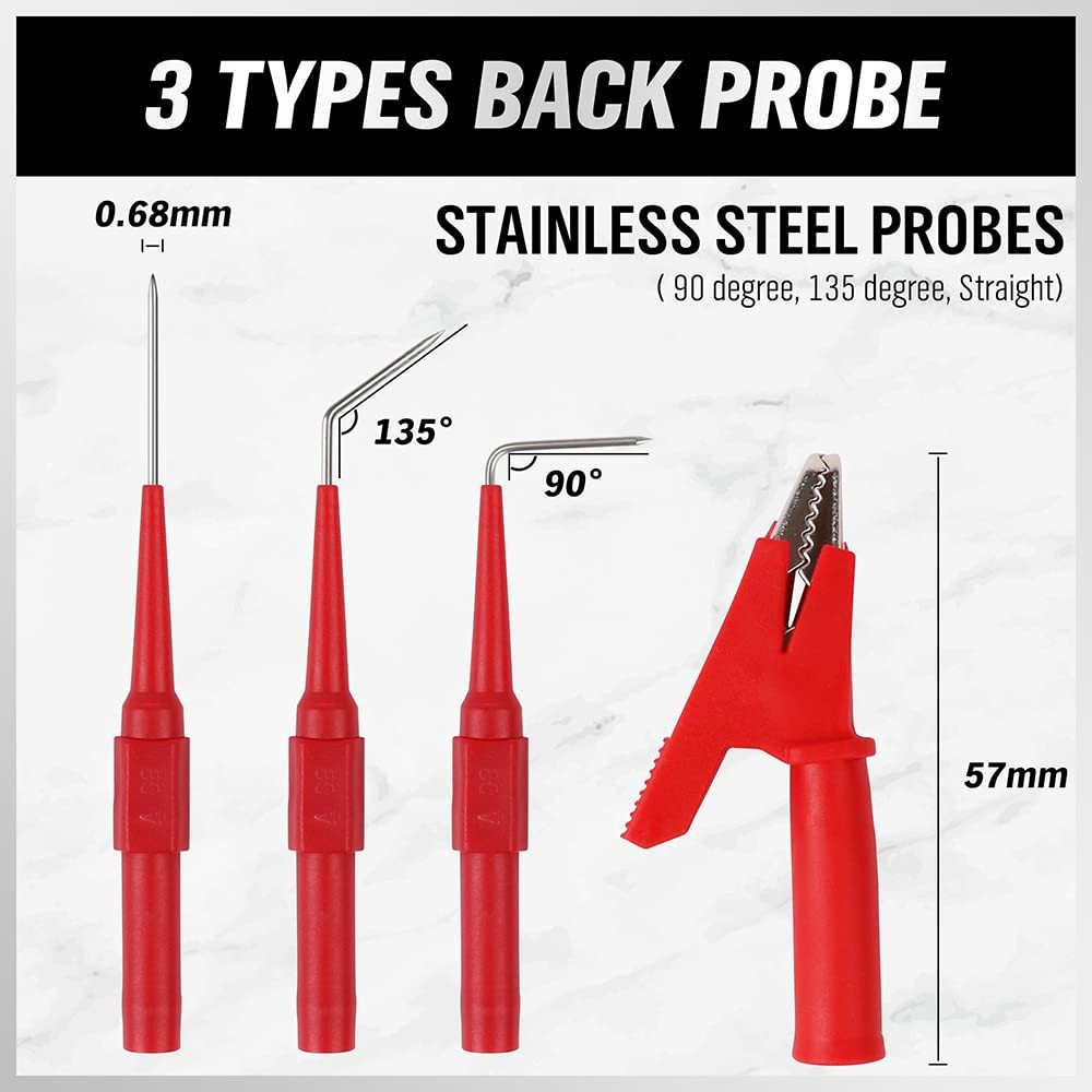 SWANLAKE 22PCS Back Probe Kit, Pin Kit