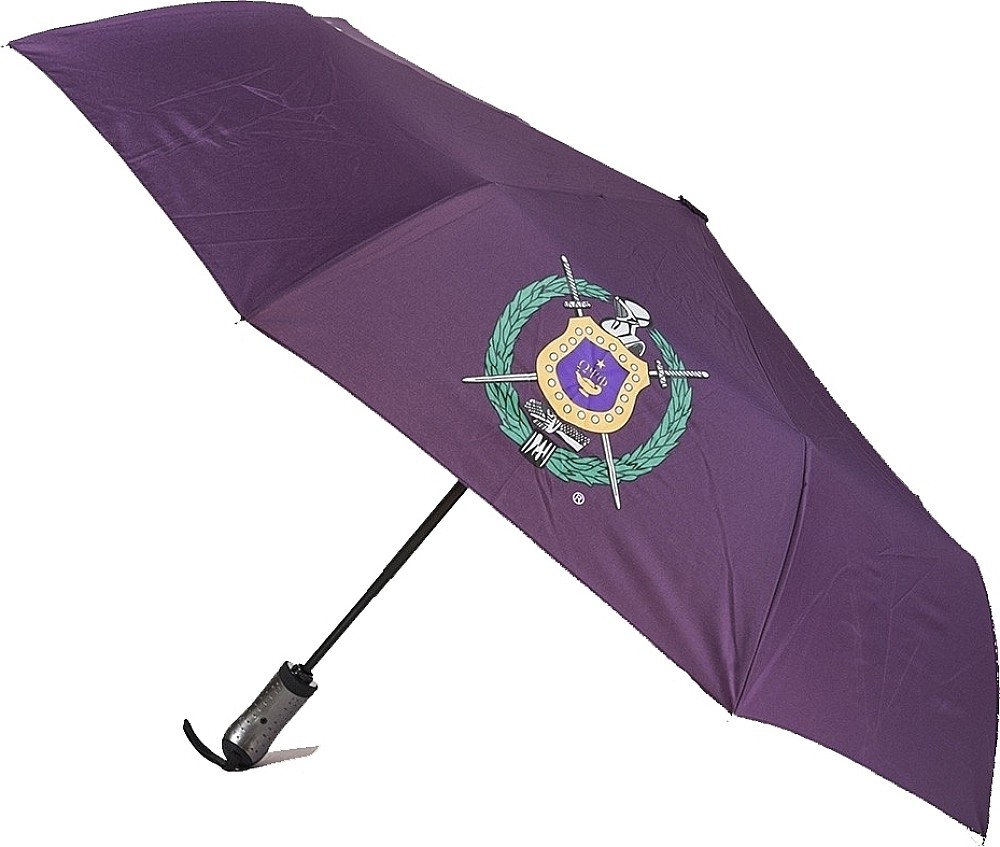 Omega Psi Phi Mini Hurricane Umbrella [Purple - 23"]