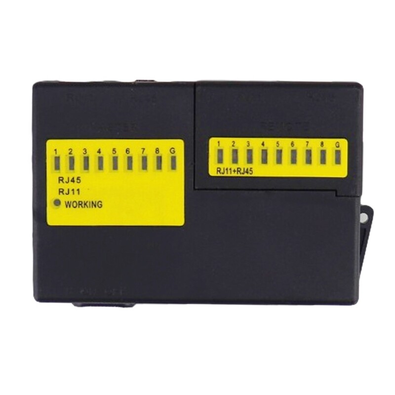 Mini Cable Tester LAN Cable Test Tools Networking Tool RJ45 RJ11