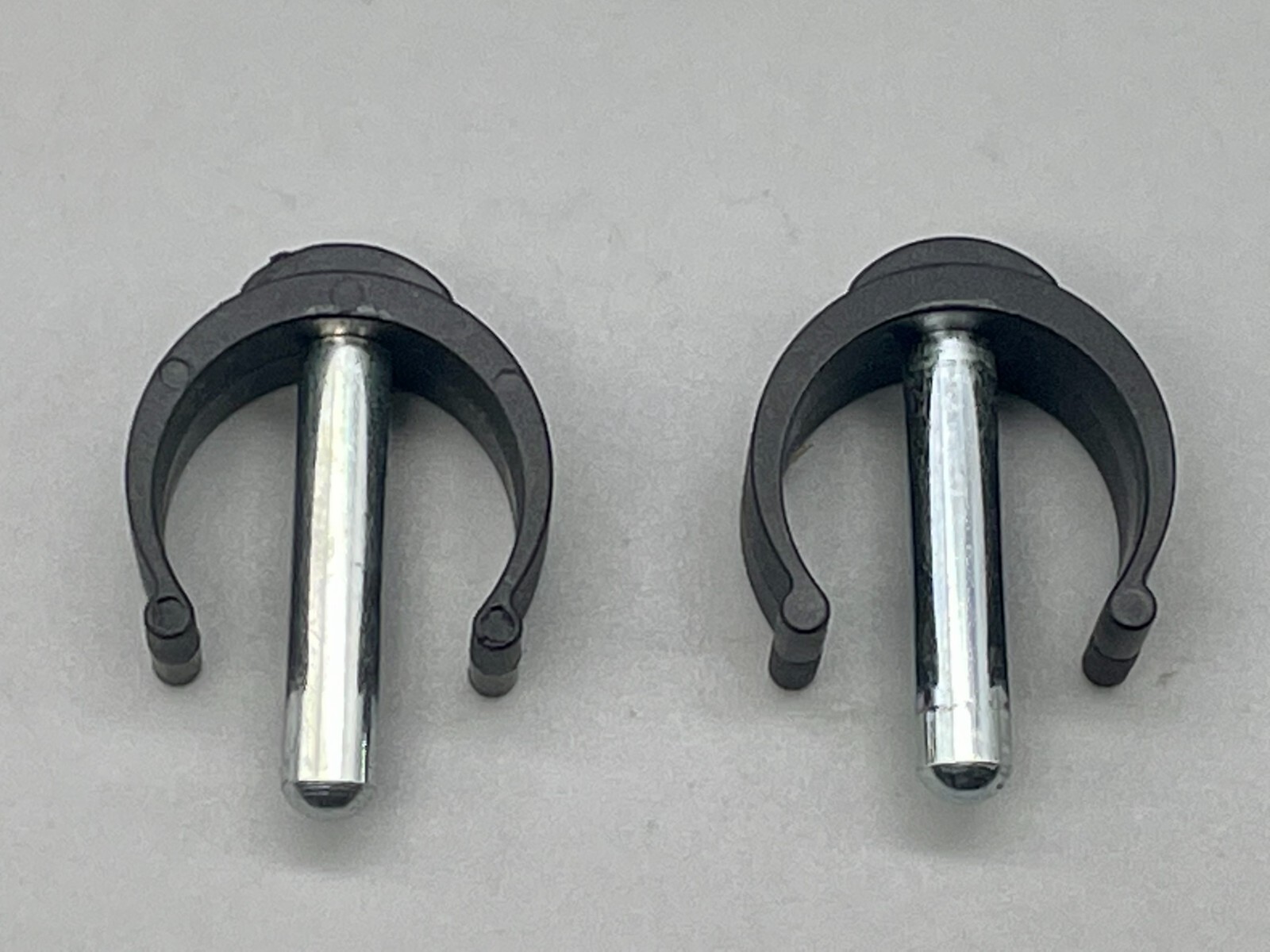 E-Clips for WHEEL Assembly, 2 Pk, Rollator Parts Carex Steel Rolling Walker, NEW