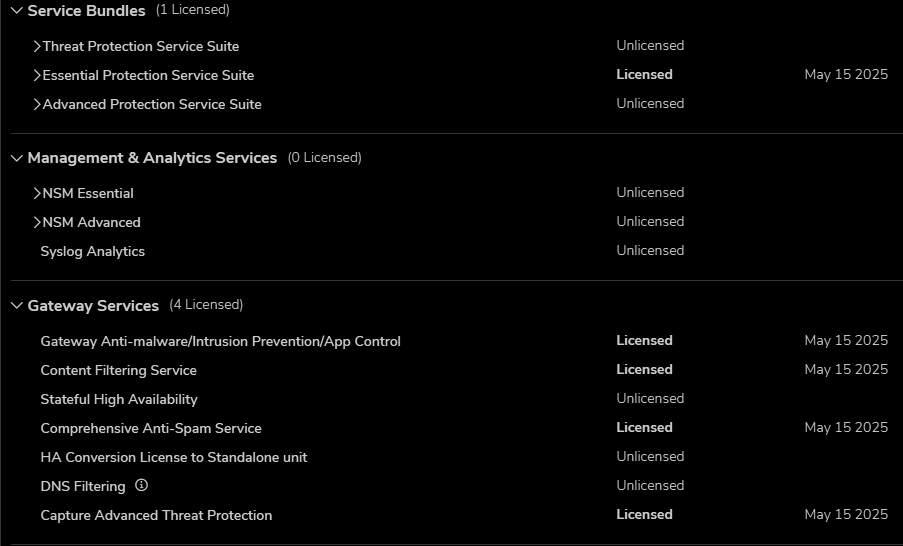 SonicWall TZ470w wireless Firewall | Essential Subscription till 05/2025