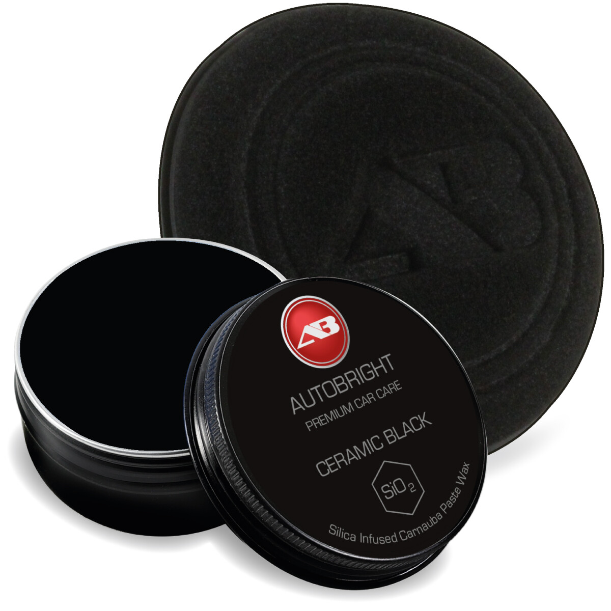 Ceramic Car Wax Paste Black Wet Look Shine 50ml Great All Colours & Applicator