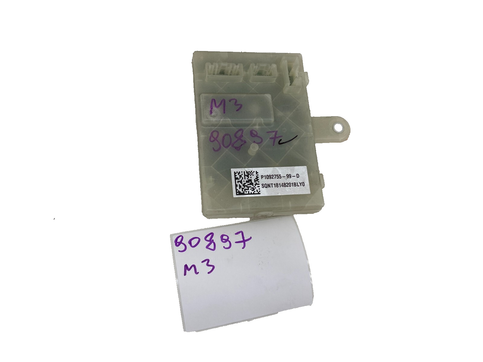 ⭕ 2017-2023 Tesla Model 3 M3 Charge Port ECU Computer Unit Module 1092755-99-D