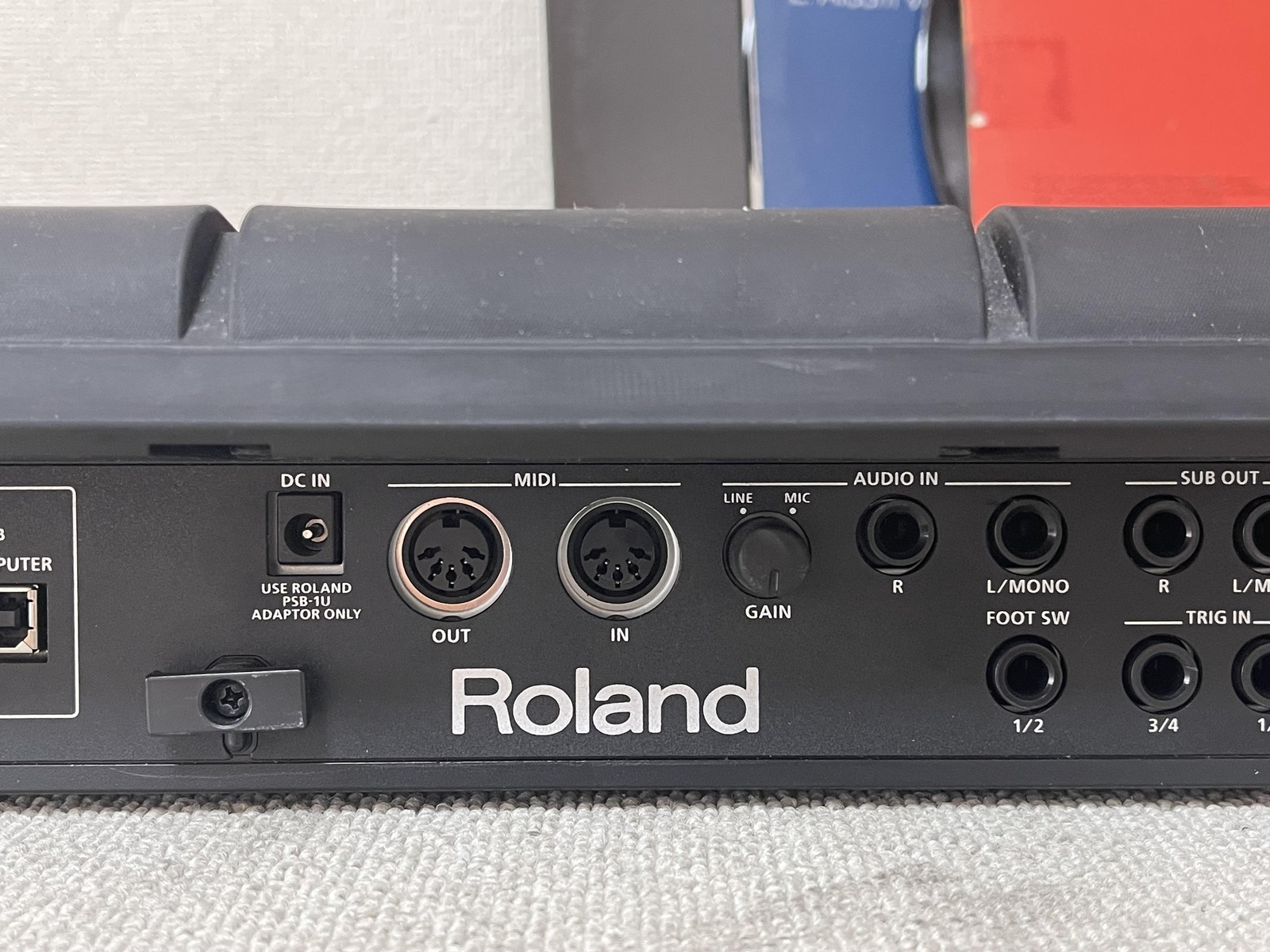 Roland SPD-SX Sampling Pad 9-Pad Digital Percussion MIDI USB Tested Working