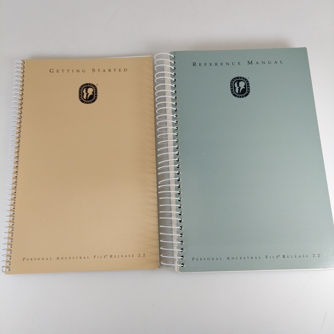 VTG Personal Ancestral File 2.2 Getting Started And Reference Manual Books Only