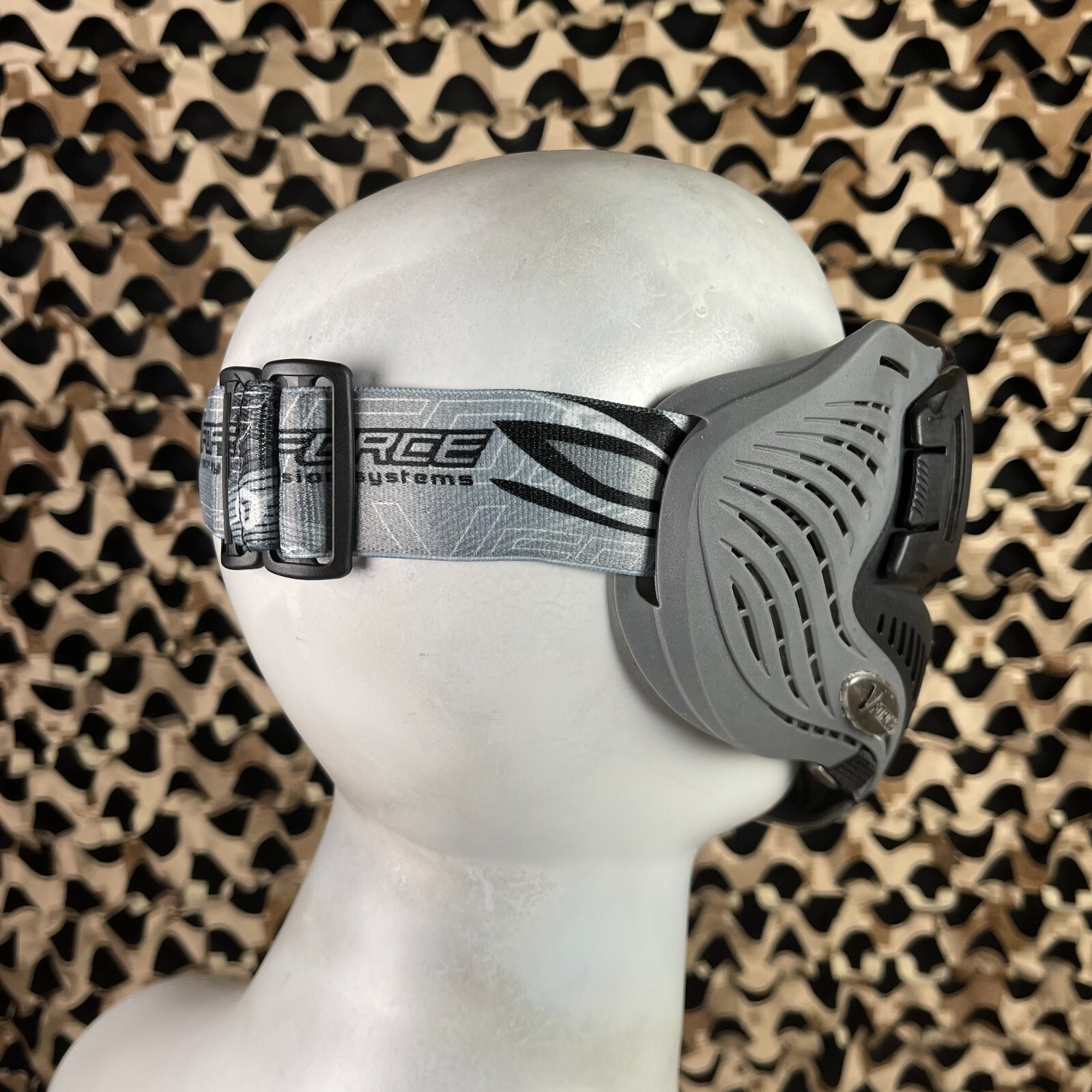 NEW V-Force Profiler Paintball Mask - Charcoal (Shark)