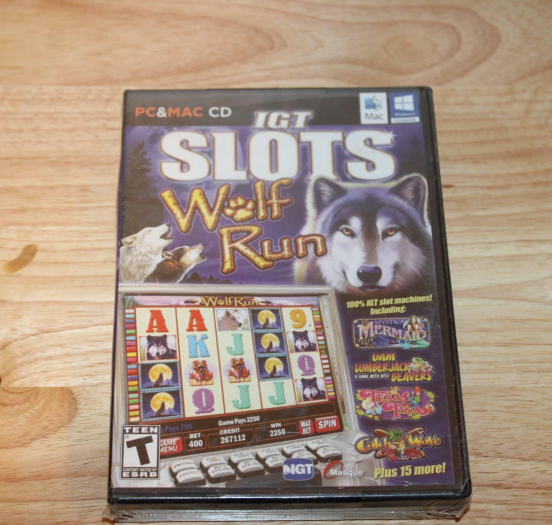 IGT Slots: Wolf Run, Lucky Lobstermania  TWIN PACK BUNDLE SET NEW