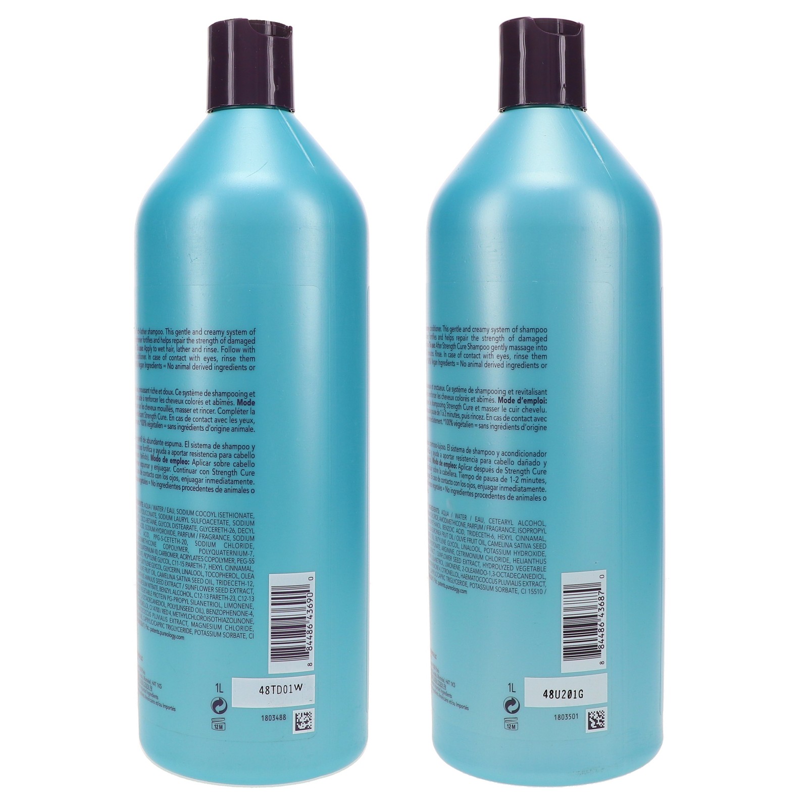 Pureology Strength Cure Shampoo 33.8 oz & Conditioner 33.8 oz Combo Pack