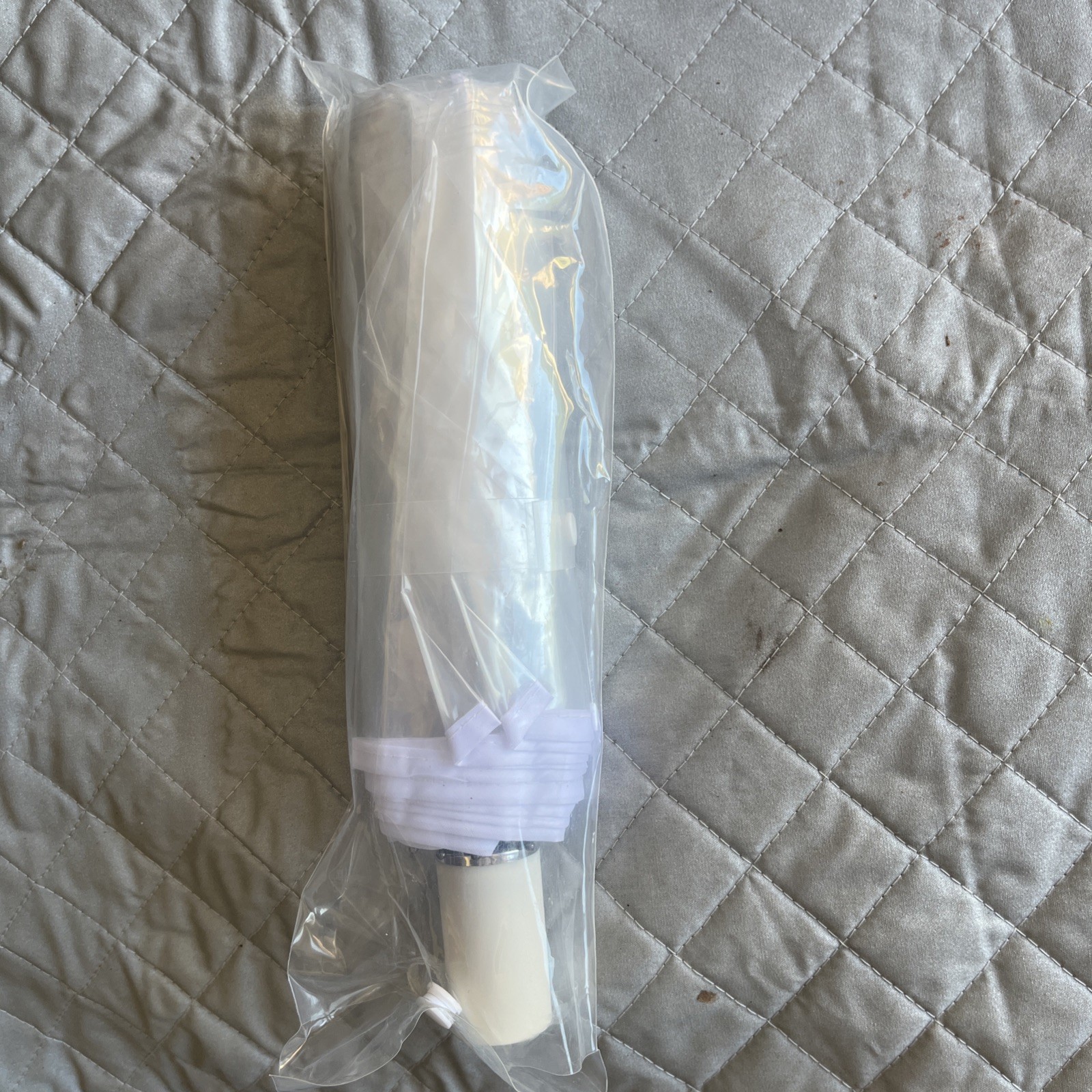 Clear Portable 38" Diameter Light Weight Folding Umbrella New