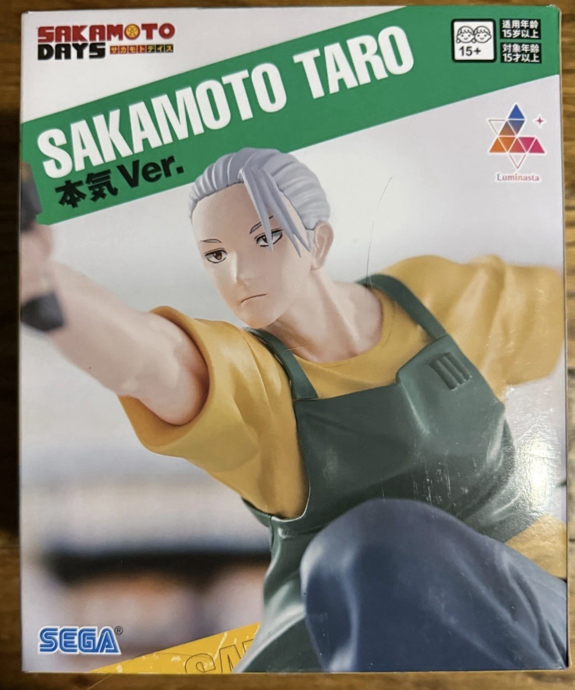 NEW SAKAMOTO DAYS Sakamoto Taro SEGA Luminasta Figure Serious Ver. - US Seller