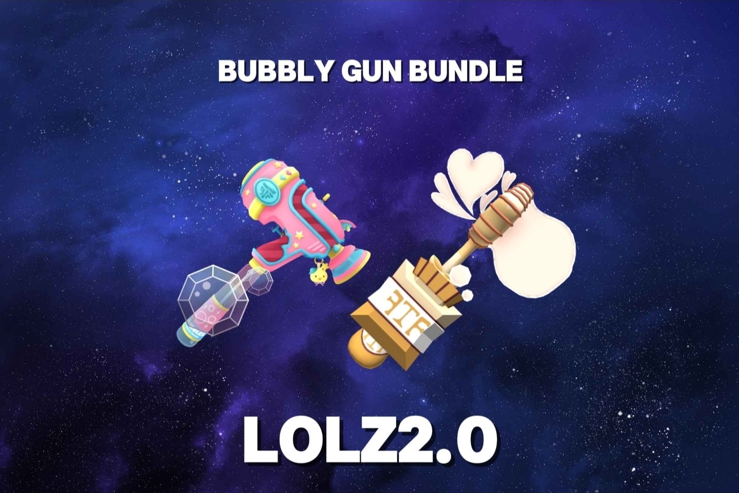 Flee The Facility Bubbly Gun bundle FTF